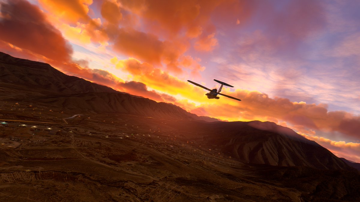 cmdrexorcist's tweet image. Early morning flight through the mountains of Cerro San Rafael in Mexico in @MSFSofficial! #MSFlightSim #MSFS2020