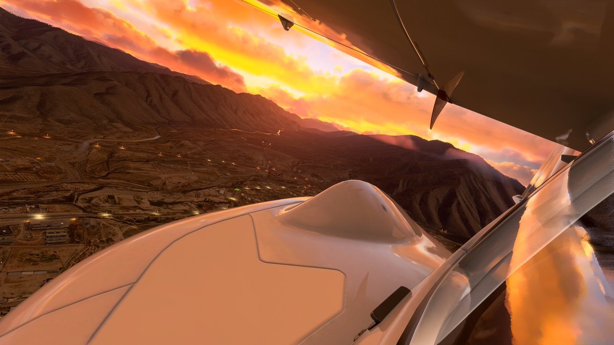 cmdrexorcist's tweet image. Early morning flight through the mountains of Cerro San Rafael in Mexico in @MSFSofficial! #MSFlightSim #MSFS2020