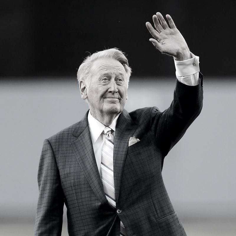 lmulions's tweet photo. The voice of LA baseball for decades, a true story teller, one of the greatest voices in all of sports, and a friend to LMU passed away at 94!

Farewell. We’ll miss you, Vin Scully 🎙

Check out “A Conversation with Vin Scully” 👉 https://t.co/8uYga7FTOV https://t.co/GJviBdncIQ