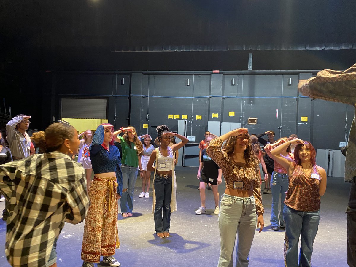 Day 1 of Foster Theater camp was a fantastic day of learning, growing and welcoming our new company members!