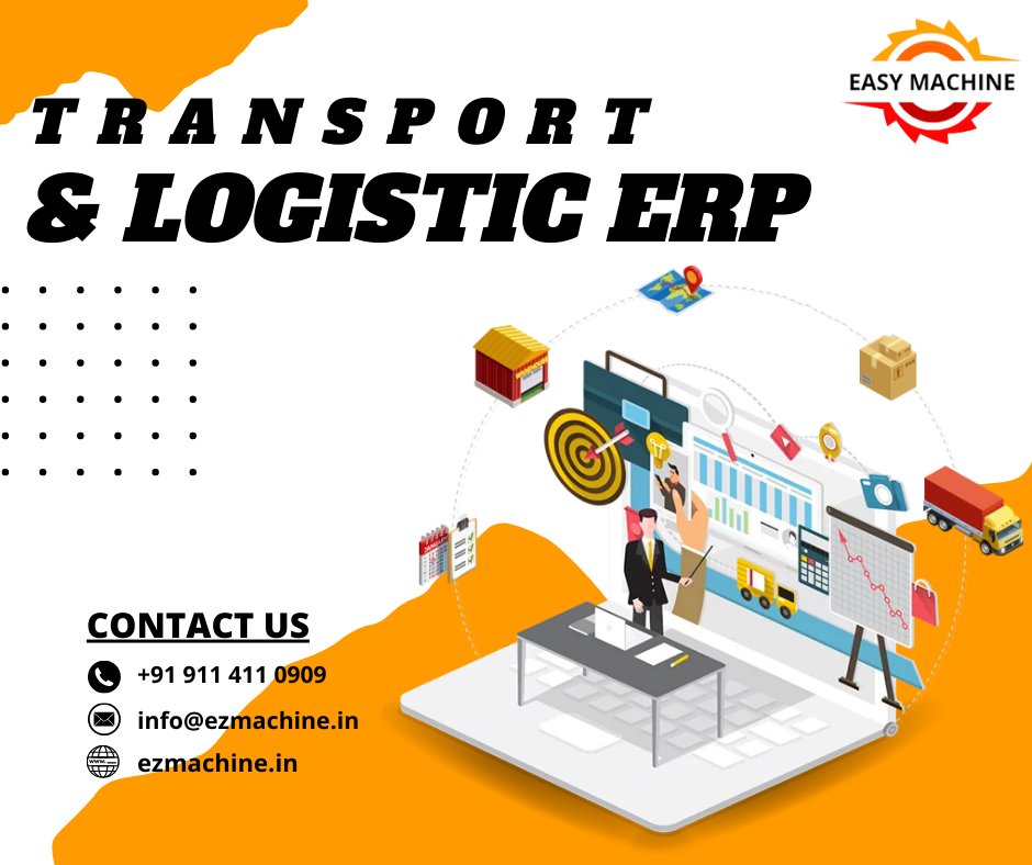 Find the best Transport ERP Software for your business that helps you manage your day-to-day transportation operations and enable optimum utilization of your resources & materials to execute your delivery plan.
https://t.co/hBIA82WEqa
#EasyMachine #erpsoftware #webdevelopment https://t.co/wAKqDtYff2