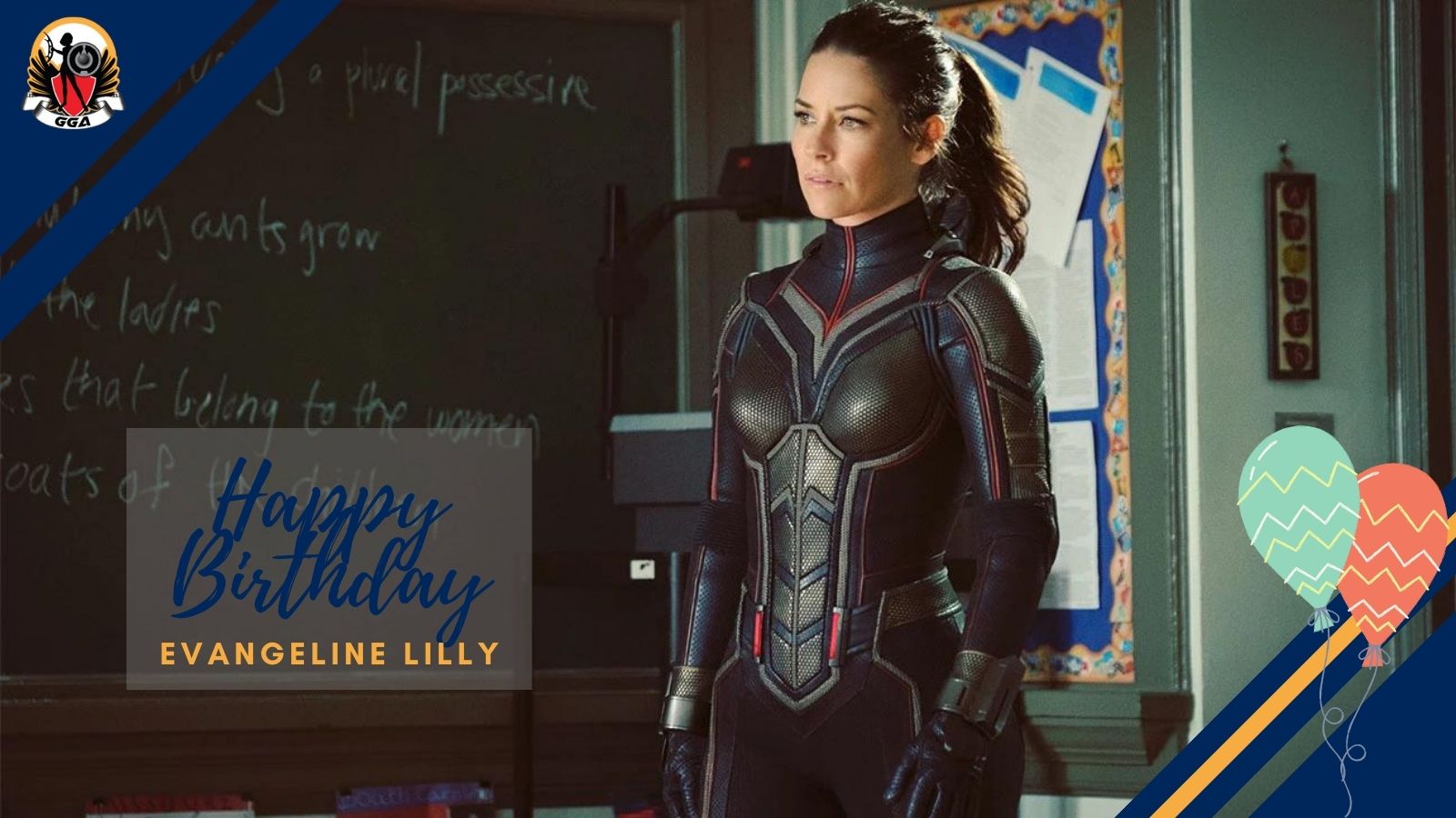 Happy Birthday, Evangeline Lilly, aka Hope van Dyne aka Kate Austen!  