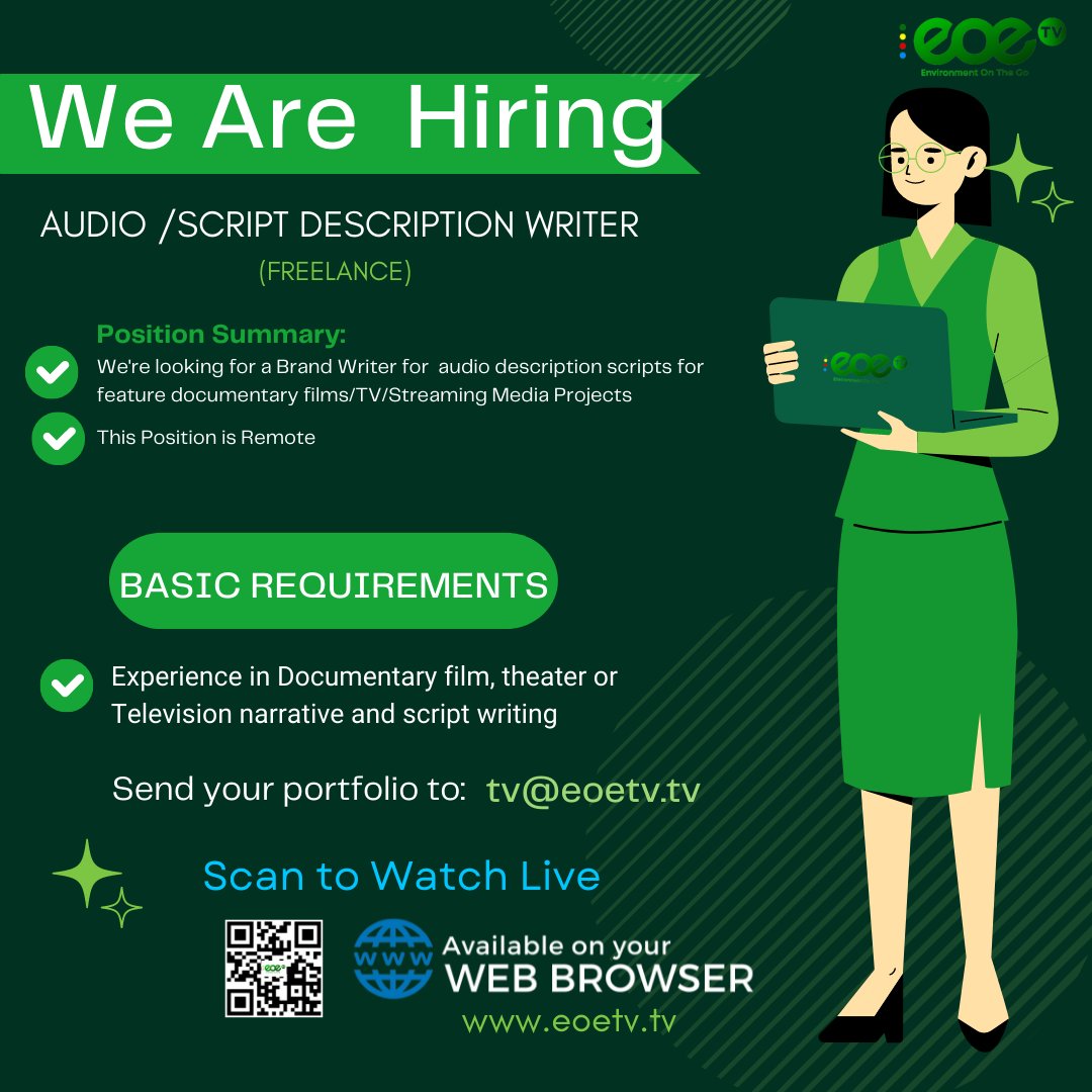 EOETVUG's tweet photo. WE ARE HIRING https://t.co/Vxe2eeudIJ