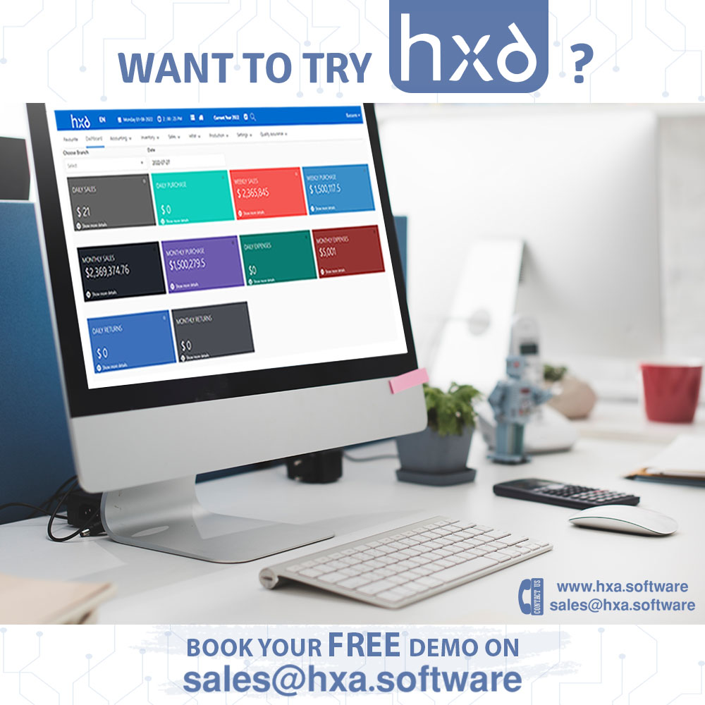 Hxa_ERP's tweet photo. Hxa is an ERP solution for businesses in all industries.
It helps you manage all ACCOUNTING, INVENTORY, SALES, PRODUCTION, HUMAN RESOURCES, QUALITY, and much more operations in one place and on the same database.
To know more, please visit https://t.co/4qh8LvsnSc
#erp #hxa #cloud https://t.co/N3hrLsFf9g