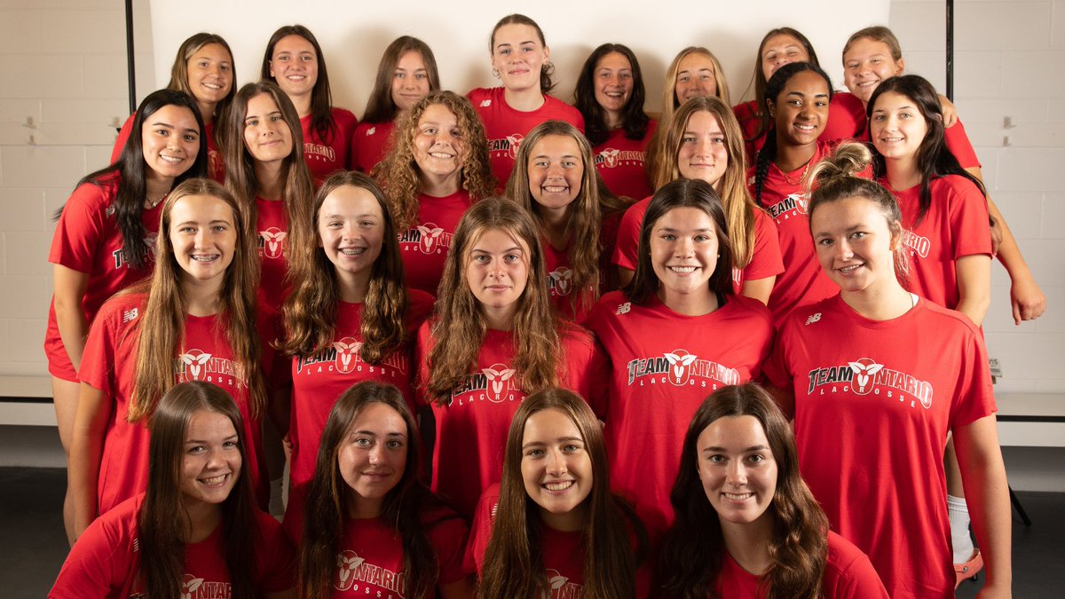 Let's hear it for our Canada Summer Games Girls Box Lacrosse Team! 🥳