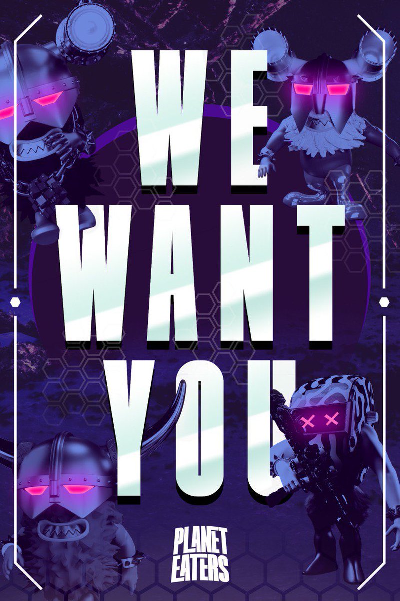 PlanetEatersNFT's tweet photo. What’s up #PlanetEaters ? We are going to try something different today! Let’s see who knows about the Planet Eaters Game 🎮! 

Will you take a look at the pic &amp; let us know who are the heroes &amp; who are the villains? Are they all heroes? Are they all villains? Tell us below 👇 https://t.co/2CQyrlJvR5