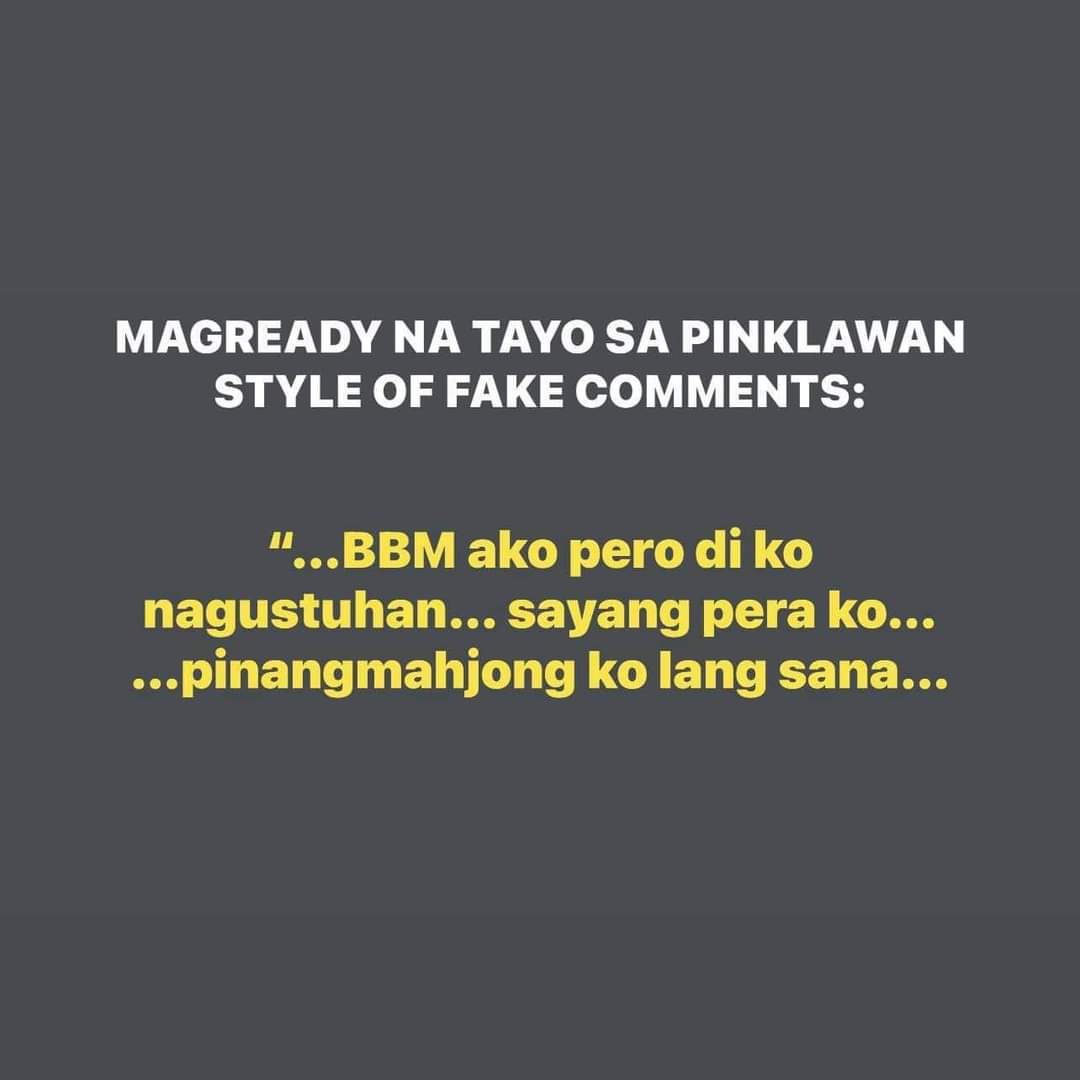 alam na agad kapag kakampigsa eh. iisang linyahan kasi 😆😅