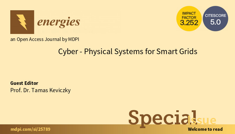 energies_mdpi's tweet photo. #callforreading #cyberphysicalsystem #smartgrids
👏 We are happy to invite you to read Special Issue "Cyber-Physical Systems for Smart Grids".
👉https://t.co/oZNq4ErAaF https://t.co/s56vuDW4oc