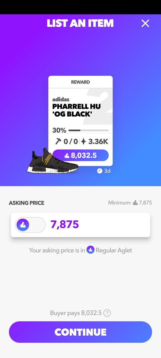 invest_tyla's tweet photo. デッドストックステーションが
近くにないときは
#PharrellHuOgBlack
もいい靴だと思う👟✨
#aglet #minimumprice https://t.co/PeXsmFi5A6