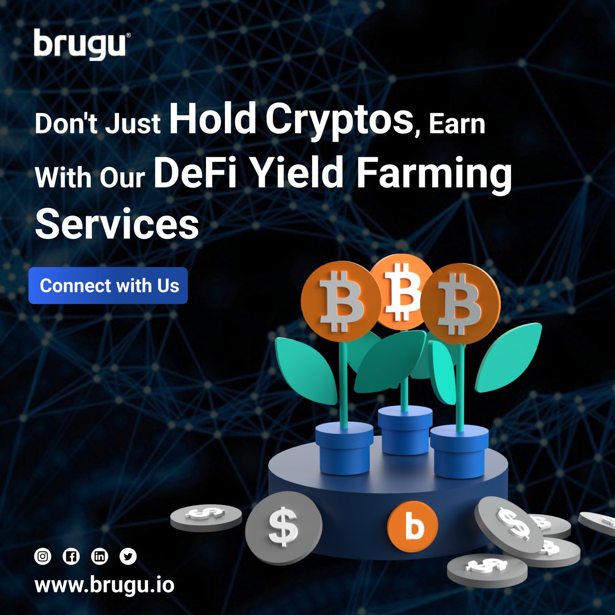 BruguLimited's tweet image. #Brugu DeFi Yield Farming Development!

DeFi Yield Farming Development: brugu.io/DeFi-Yield-Far…
Request a Free Quote: brugu.io/get-free-estim…

#DeFi #DeFiyieldfarmingdevelopment #Business #Decentrlized #Finance #DeFiyieldfarmingservices #Crypto #Software #Blockchain
