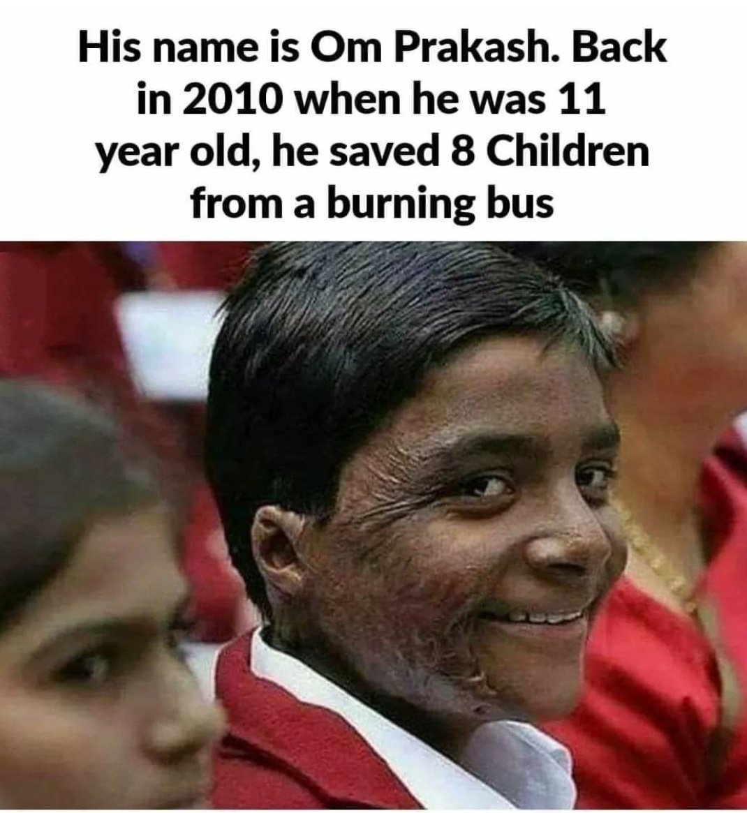 MindhackD's tweet photo. The Smile and Scar in his face, is the sign of his Bravery. 🙏 https://t.co/dMvfbr7O17
