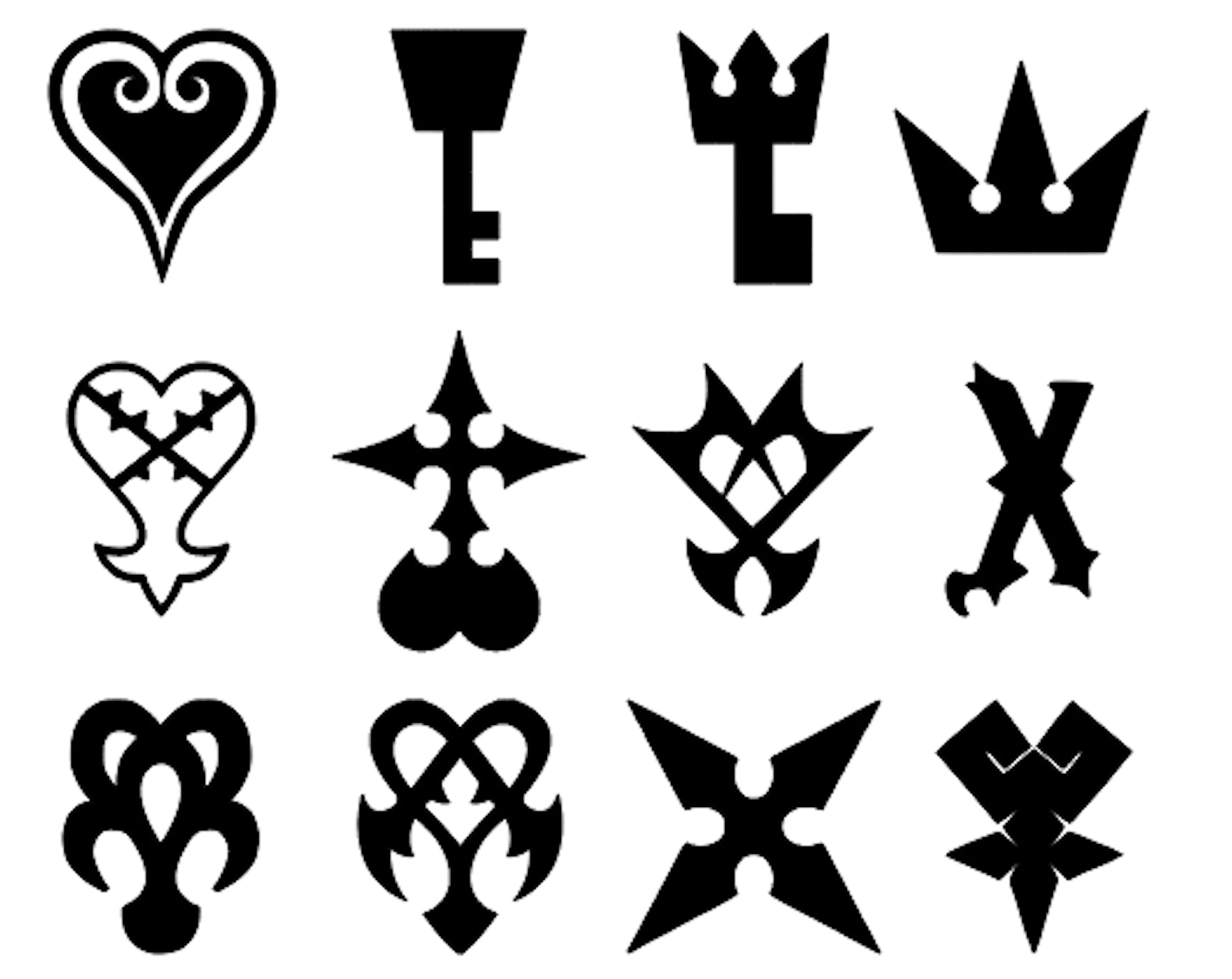 kingdom hearts in Tattoos  Search in 13M Tattoos Now  Tattoodo