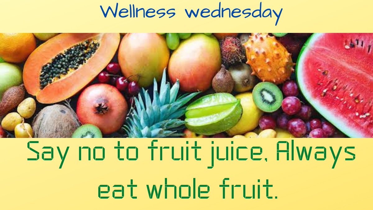 Sattva_SJ's tweet photo. The nutrients in fruit gets lost while grinding even if the fibre is present in your juice. In some juices fibre also get lost.
 So remember next time eat fruit instead of preparing juice. Save your time too🤗
#WellnessWednesday, #welness #healthtips , #HealthyLiving https://t.co/xvgmOMy1Rx