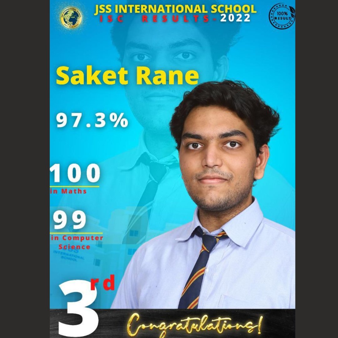 JssSchool's tweet photo. Our students have yet again made us proud by performing exceptionally well in the ISC 2022 examinations. Congratulations to the students, teachers and parents for this wonderful result.#achievement
#ISC #iscresults #iscresult2022 #students #Congratulations #schoolsofdubai @KHDA https://t.co/NRIoZkklDM