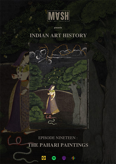 mash_india's tweet photo. MASH Podcast Ep19- The Pahari Paintings
Pahari paintings marked the end of the long standing themes and subjects of God, royal ways of exquisite living and love commissioned by the Rajput rulers.

https://t.co/aVxopVIEs7

#MASHIndia #MASHPodcast #PodcastRecommendations #Paintings https://t.co/bmxFf3V1V7
