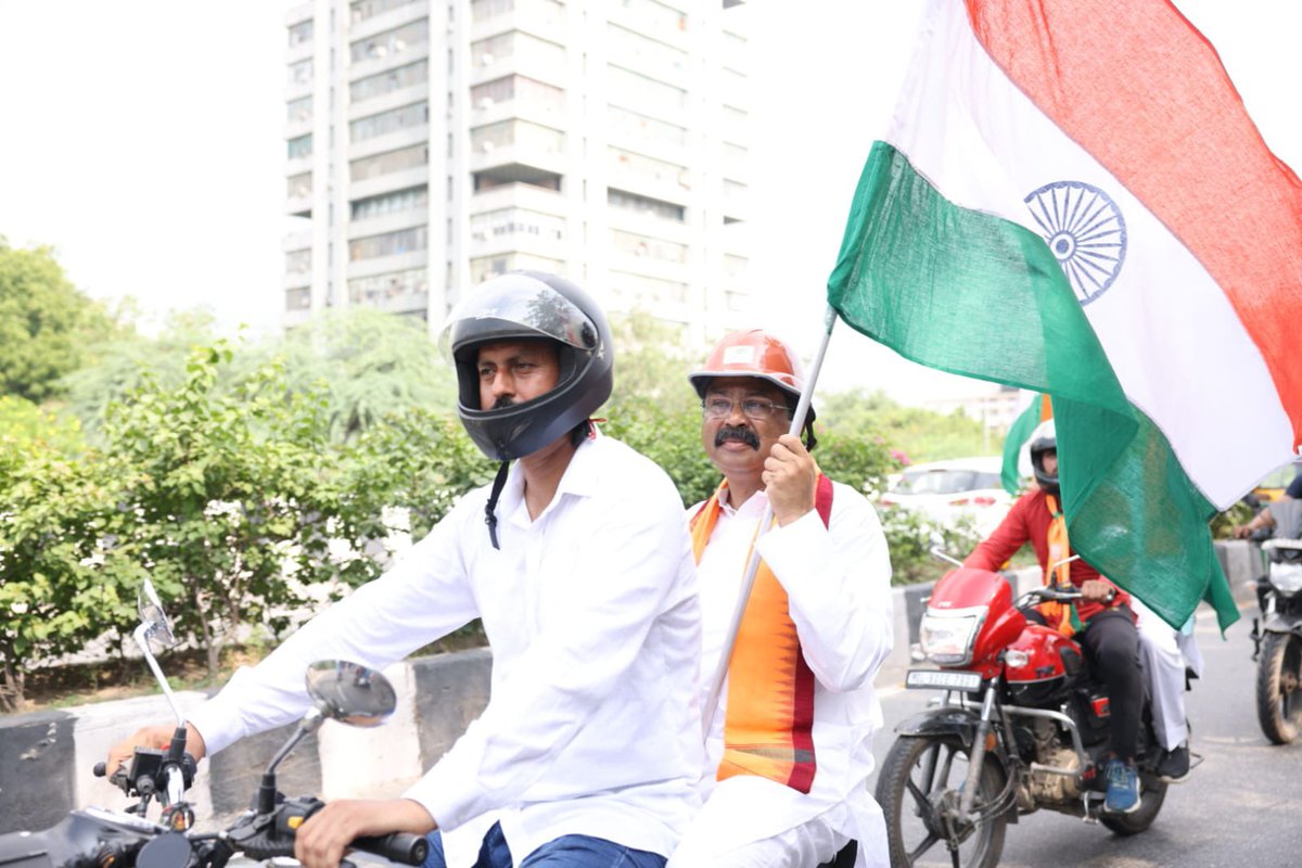 The #HarGharTiranga movement will further social cohesion and strengthen our unity. 

Let us express our love for India 🇮🇳, let us show gratitude to our martyrs. Let us all hoist the ‘Tricolour’ at our home to make this years Independence Day celebrations memorable forever.