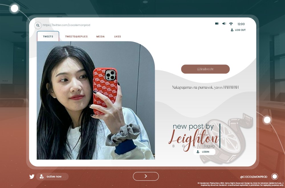 ⠀ ⠀⠀
⠀ ⠀LEIGH.⠀⠀  ⠀SNS–组

⠀ ⠀O8灵O3空2O22⠀O1:34 PM
⠀ ⠀BGC, Taguig. 
⠀ ⠀❛ whatsup, madlang pipol ❜
⠀ ⠀⠀