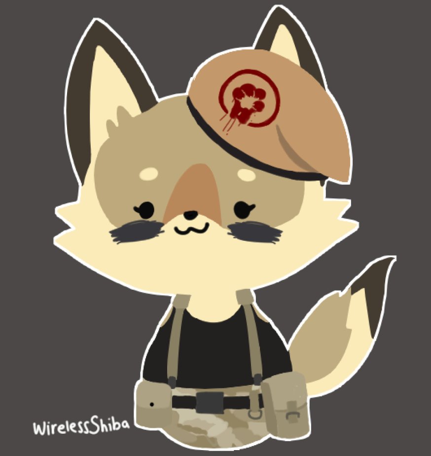 i dont usually post often but uhh sar art for <a href="/WirelessShibe/">WirelessShiba</a> !
#superanimalroyale