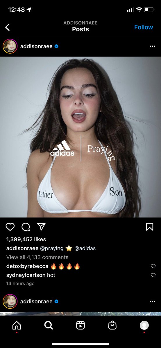 emilu223_'s tweet photo. She really thought she ate this up … #addisonrae #ew #cringeAF https://t.co/r8lhr91gTI