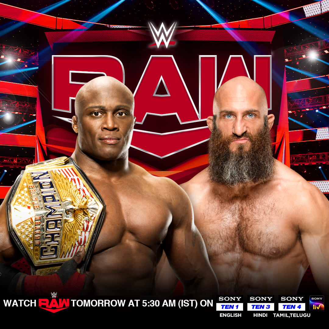 Who will leave #WWERaw tomorrow as the #USChampion: @fightbobby OR @NXTCiampa? https://t.co/g7HowgSo9g
