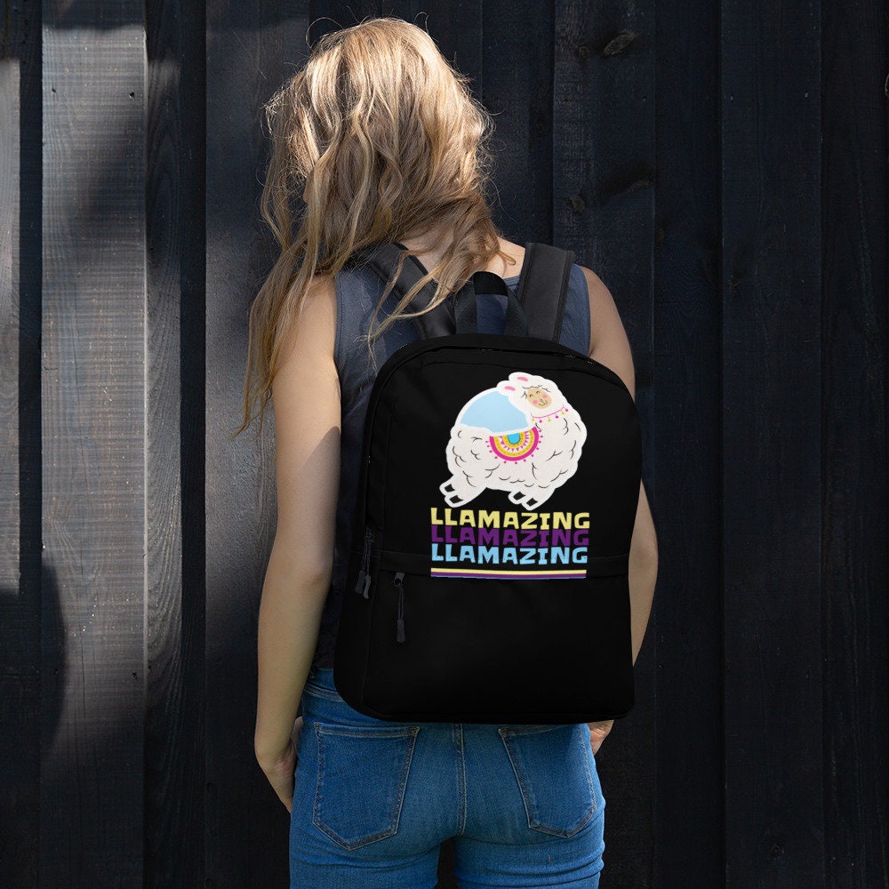 HarperhillLlama's tweet photo. Excited to share the latest addition to my #etsy shop: Llama Backpack, Llamazing Llama Backpack, School Bags, School Backpack https://t.co/qKiomDMgZr #black #white #backpacks #llamabackpack #backtoschool #schoolsupplies #cutebackpacks #schoolbags #sportsbackpack https://t.co/qL0kLLZoCX