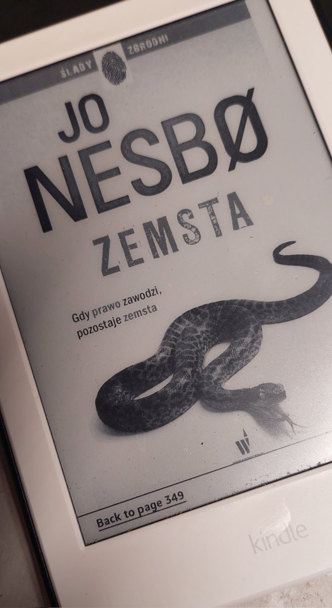 lchemperek's tweet photo. #26. Kilka świetnych opowieści o zemście w wykonaniu #Nesbo przeczytane. Pouczająca lektura 😝 https://t.co/tQk9qRQKZP