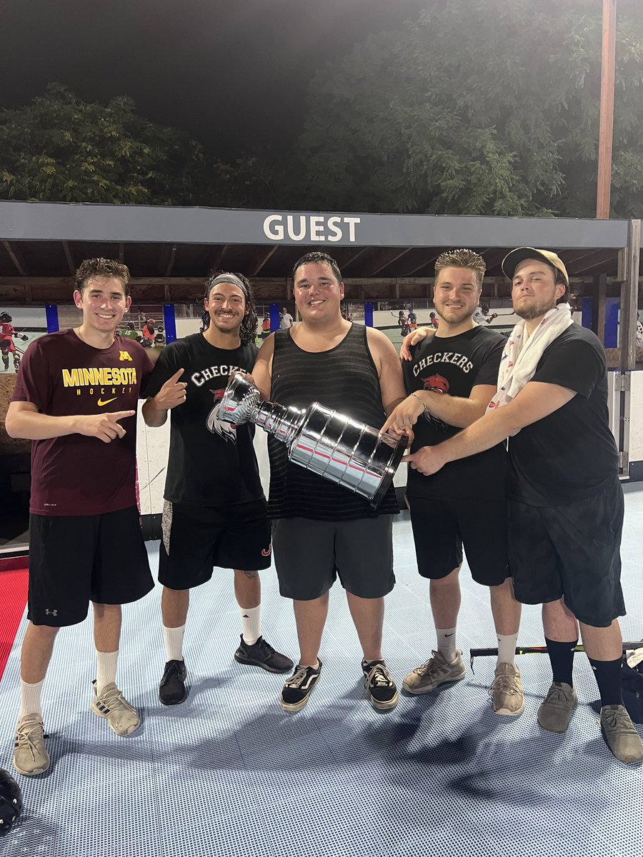 CheckersBrunner's tweet image. Because it’s the cup…