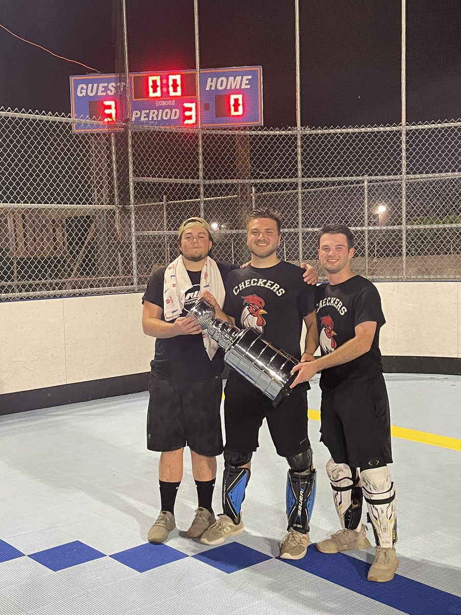 CheckersBrunner's tweet image. Because it’s the cup…