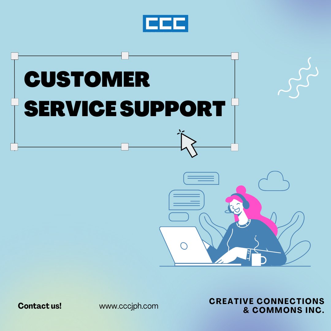 Strengthen your CS through CCC's customer service support in more than 30 languages worldwide.
📧 Email
💬 Chat
📞 Voice

Provide only the best for your customers: ow.ly/5eZM50KafYt 

#CustomerService #CustomerServiceSupport #VoiceSupport #ChatSupport #EmailSupport