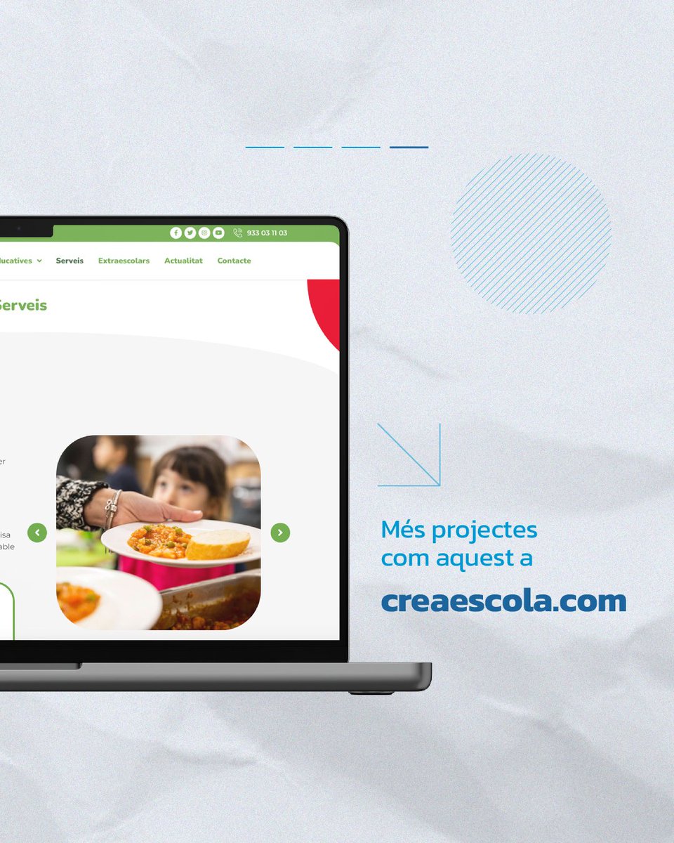 A més de gestionar la campanya de xarxes socials, també vam desenvolupar una landing per a captar nous alumnes. Fa un temps vam treballar amb l’Escola Grèvol i vam aconseguir grans resultats. Mireu el treball que vam realitzar! 💻