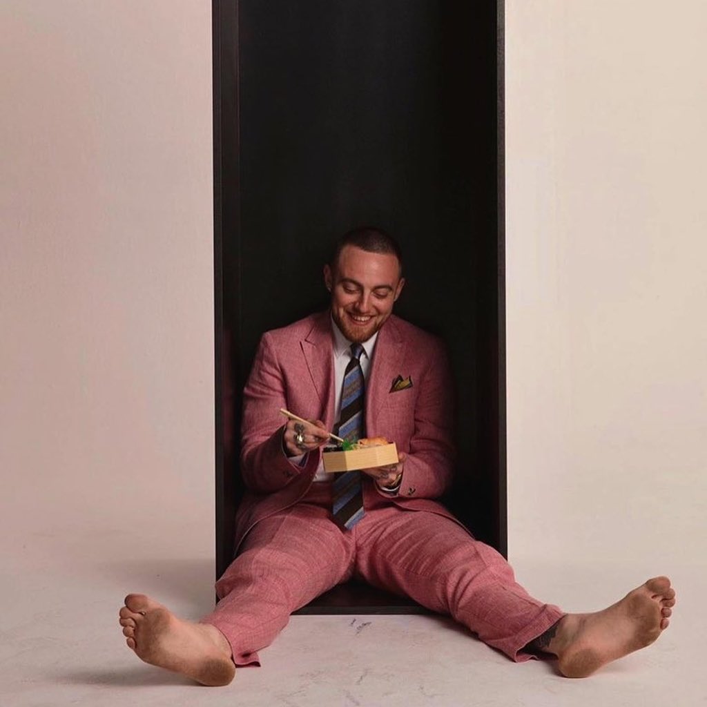 aplasticplant's tweet photo. mac miller’s iconic fifth studio album ‘swimming’ celebrates its 4 year anniversary today https://t.co/ARkIiodGgk