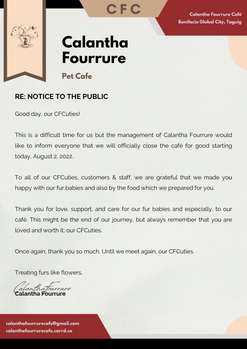 ⠀

        ANNOUNCEMENT! —  ☕️ 💮

⠀