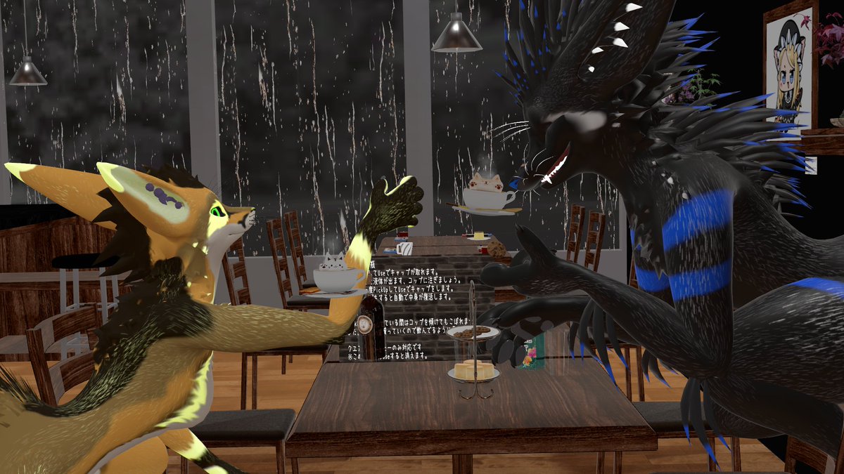 kng_roach's tweet photo. Who here will we see at #Eurofurence? 
W/Backfischstern

⋆｡ 𝒰𝓈𝑒𝓁𝑒𝓈𝓈 𝓉𝒶𝑔𝓈 ｡⋆ 
#Noctistherexouium #furry #Germanfurry #VRChat #vrchatavatar #beautiful #Germanvr #black #blue #rexouium #vrchat #germanvrchat #bigears #Fursona #VRFursona https://t.co/hjrJ6ix7TB
