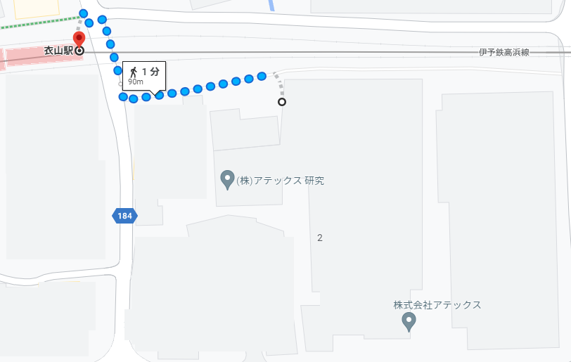 AtexCoLtd's tweet photo. 【アクセスは良いですか】

電車通勤の場合、衣山駅から徒歩1分です。駐車場に限りはありますが車での通勤も可能です。全体的には自転車やバイク通勤の方が多い傾向にあります。

#就職するならアテックス
マイナビURLはこちら！
https://t.co/MXR0kMJNT5 https://t.co/UWIp4t3tGk
