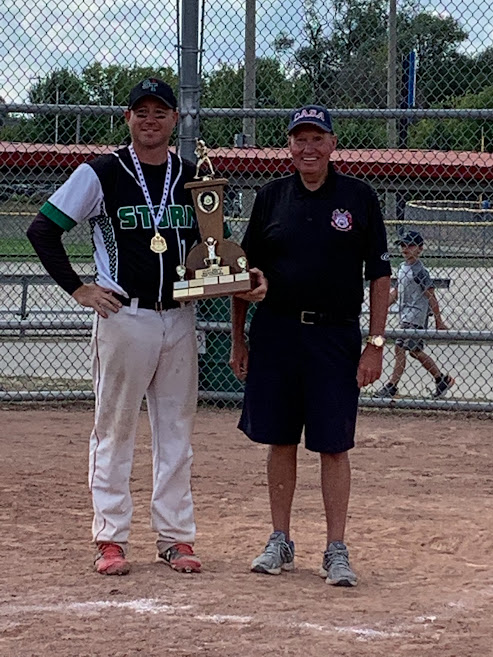 OASASoftball's tweet photo. Masters 40+ Provincials
Award Winners
Most Valuable Player - Mark Coleman, St. Thomas
Top Pitcher - Fred Follings, St. Thomas 
Jack Cook Sportsmanship - Ryan Thompson, Port Elgin https://t.co/SX2ZWt1exS