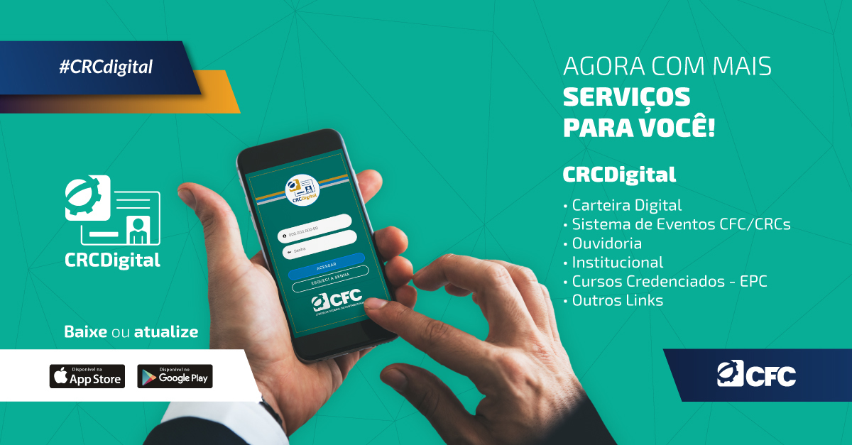 cfcoficial_'s tweet photo. 🤳🏻Você já tem o app #CRCDigital no seu celular?
😃 Faça já o download na App Store ou na Play Store.
➡ Saiba mais em https://t.co/lzMpvWAifP.
#somoscontabeis #contabilidade #app #aplicativo #serviçosdigitais #transformaçãodigital #inovação https://t.co/PGdqwu6GKq