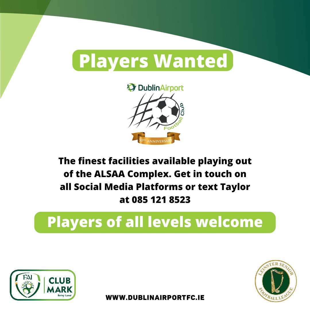 Dublin Airport FC tweet media