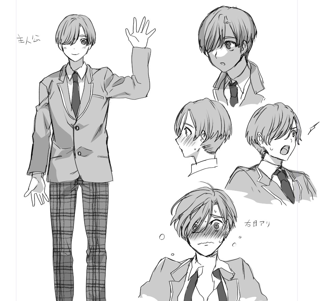 オリジナル「友達グループが僕以外全員TS女体化した(仮) 」のキャラ表を作ってました。仕事の合間に少しずつ描いていきたいです🥳  #ぼくいがTS #創作 #TSF 