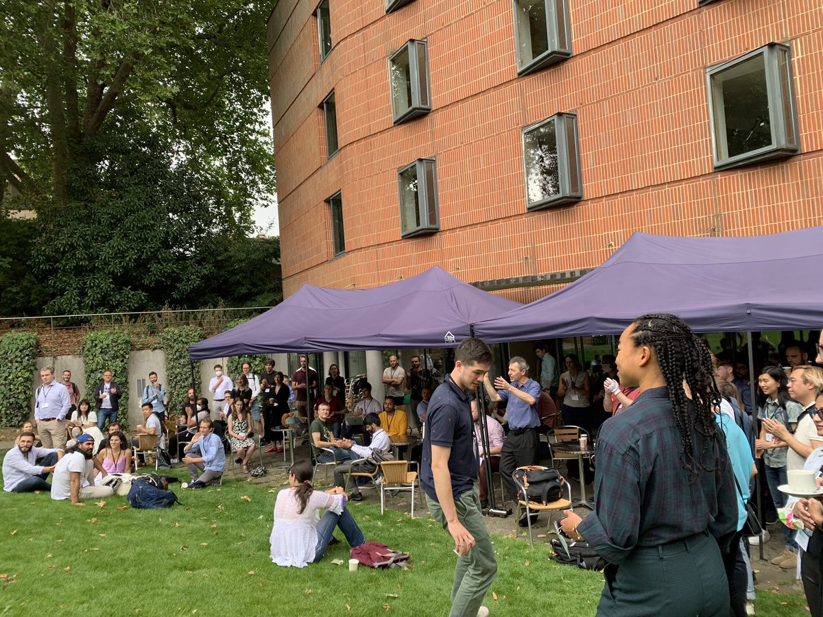 shakir_za's tweet photo. Closing day of @AIESConf   Amazing set of lightning talks from students covering all topics from fairness, debiasing, to education, climate, healthcare,  alignment. 👏🥳 https://t.co/l9W4NAWQH2