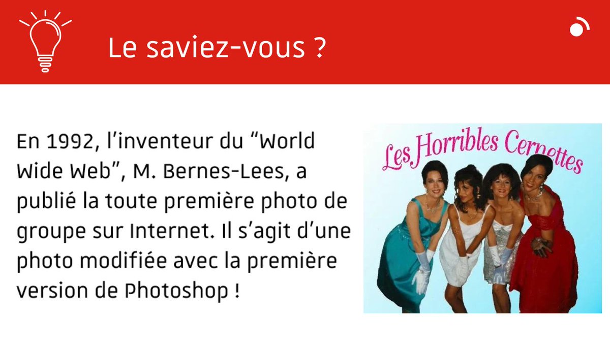mastercaweb's tweet photo. Le saviez-vous ? 🤔

Avez-vous déjà vu la première photo de groupe publiée sur Internet ?📷

La voici ! 👇

#Internet #InternerHistory #WorldWideWeb #Photoshop https://t.co/fcOVl1SCZx