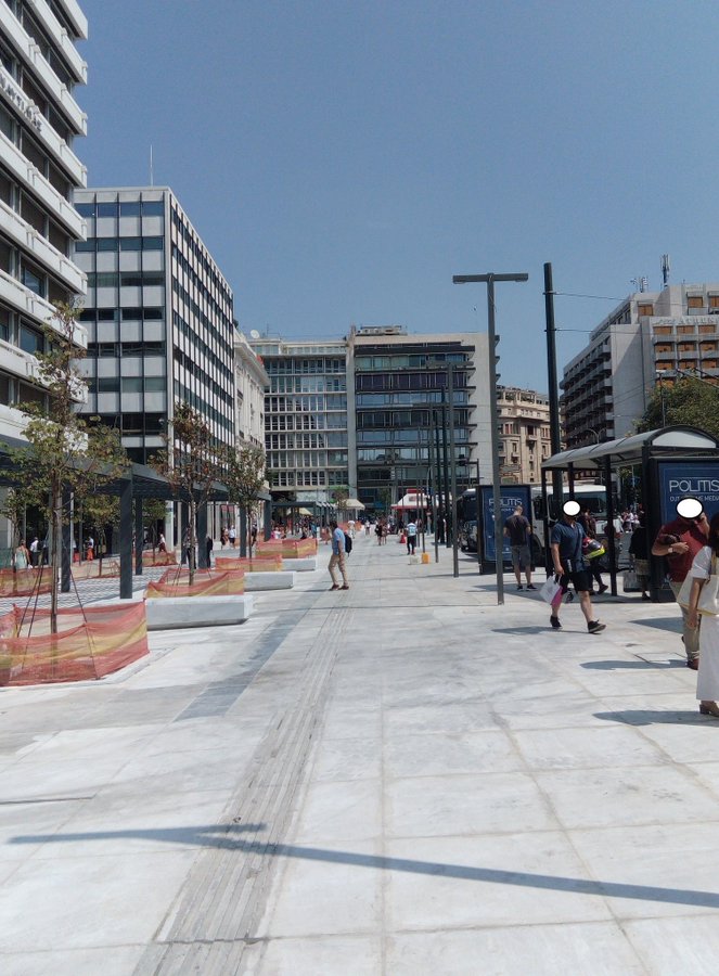 أثينا تجديد ميدان سينتاجما - صور من تجديد ميدان سينتاجما في وسط أثينا