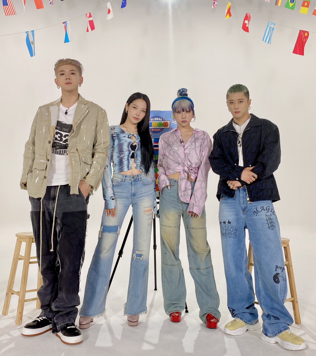 KARD_Official's tweet photo. [#KARD]
[4K] 🎬 제작진 한정, 지금까지 가장 재미있는 KARD 🤪 | 글로벌빙고 Global Bingo | 카드 KARD | BM J.Seph Somin Jiwoo
▶️ https://t.co/6ne1B2XlgK

#KARD #카드
#1theK #Global_Bingo https://t.co/fVuvCbOd8I