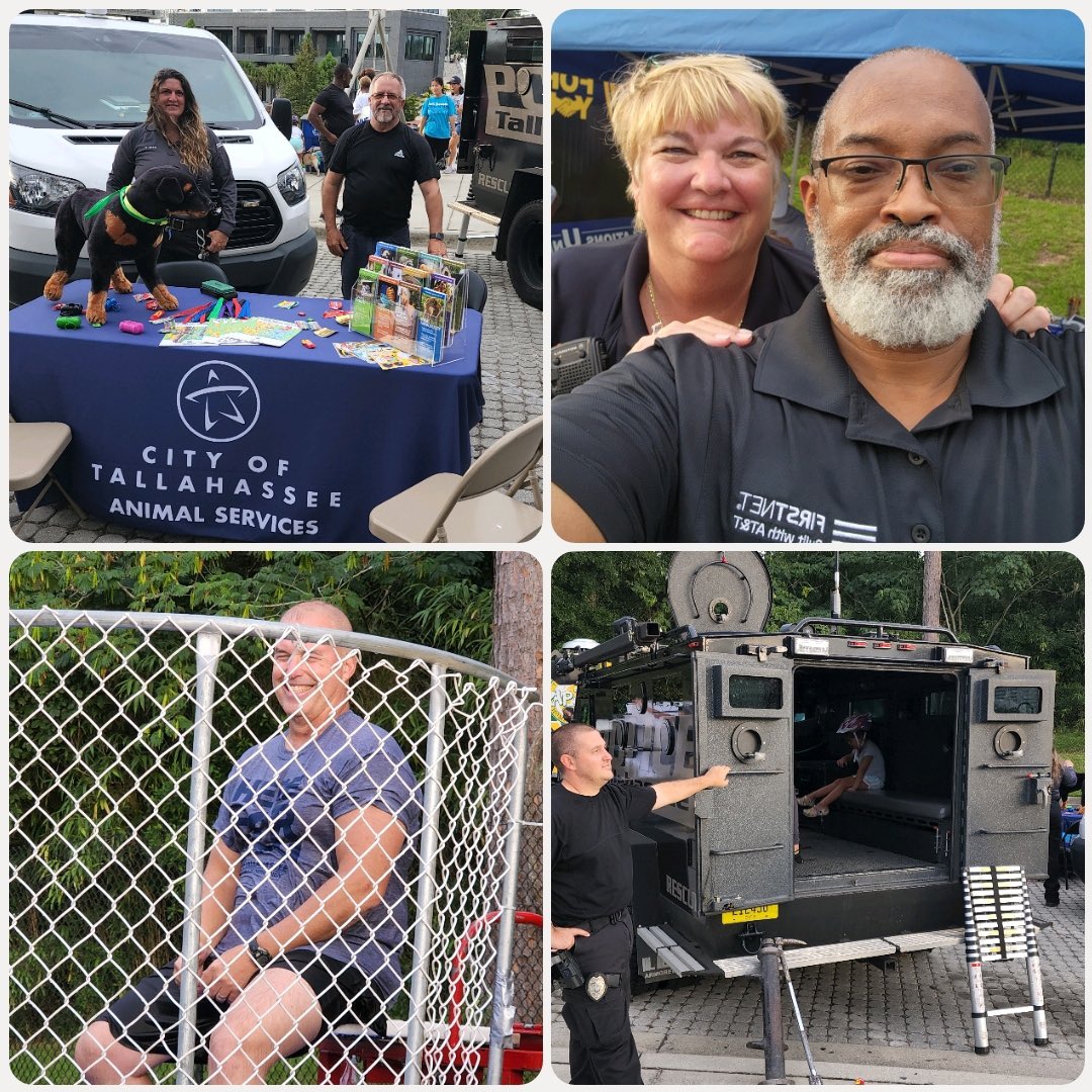 DarrellBates15's tweet photo. National Night Out building an relationship with our law enforcement and other first responders within the community thank you all for what you do … @FirstNet @JRodriguez_711 @dmartin_one @jemeFL @jrluna11 @EBE_ONEFLA @One_FLA @MichellebCox @FirstNetJake @TallyPD @LeonCounty https://t.co/1Q84GM7Ayl
