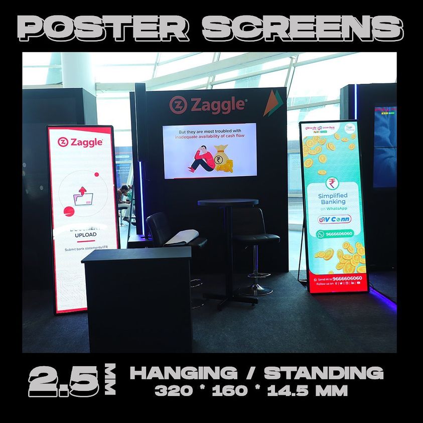 ShivamVideoLed's tweet photo. Shivam Video Poster LED Screen – A Portable &amp; Smart LED Display with Seamless Content Sharing @shivamvideo
Pixel Pitch – 2.5 mm
Features :
. High Contrast
. Slim Design
. Wifi Enabled
. Advanced SMD Technology LED’s

OUR BLOG- https://t.co/dyRo9vzvEy https://t.co/dSidodyFCb