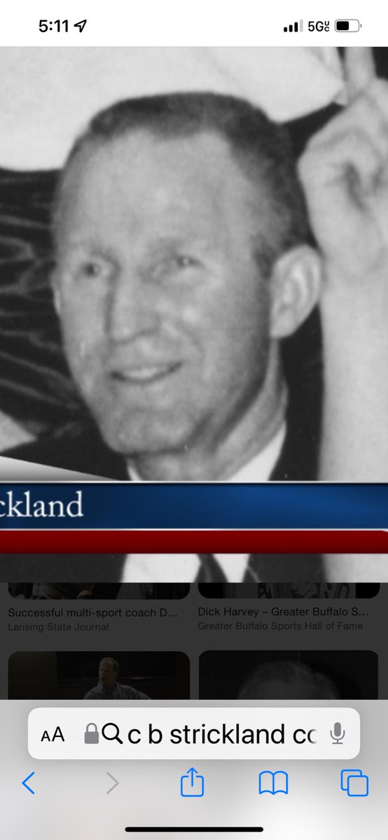 Day #5 of posting coaches who have influenced me. Coach C.B. Red Strickland.