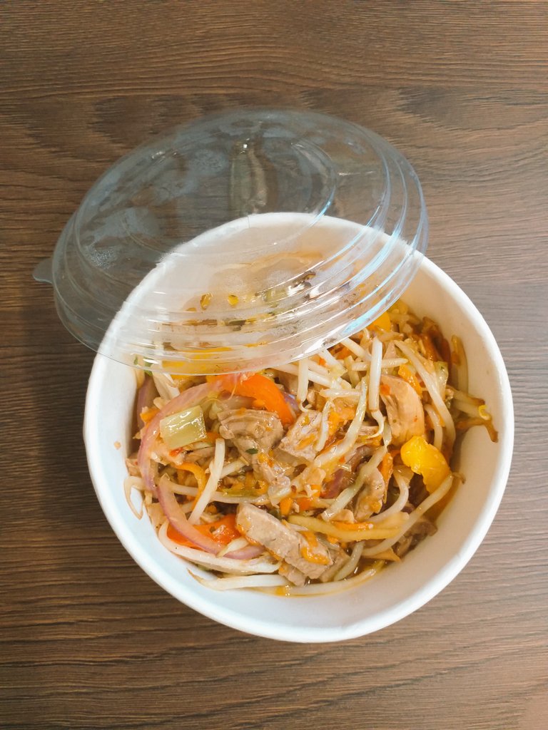 jon_maciver's tweet photo. Quick and easy noodles from  @RDEcatering  for todays lunch. Cooked fresh to order from TLC. So tasty 😊😊 https://t.co/NrDgJo5uHI