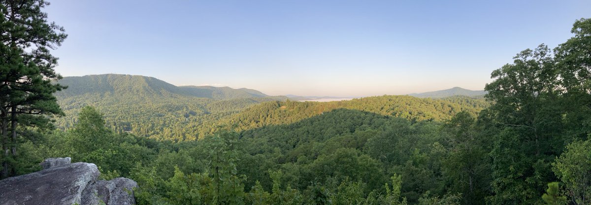 Good morning from Eagle Rock near <a href="/kanuga/">Kanuga Camps & Conferences</a>, Hendersonville, NC. #kanuga