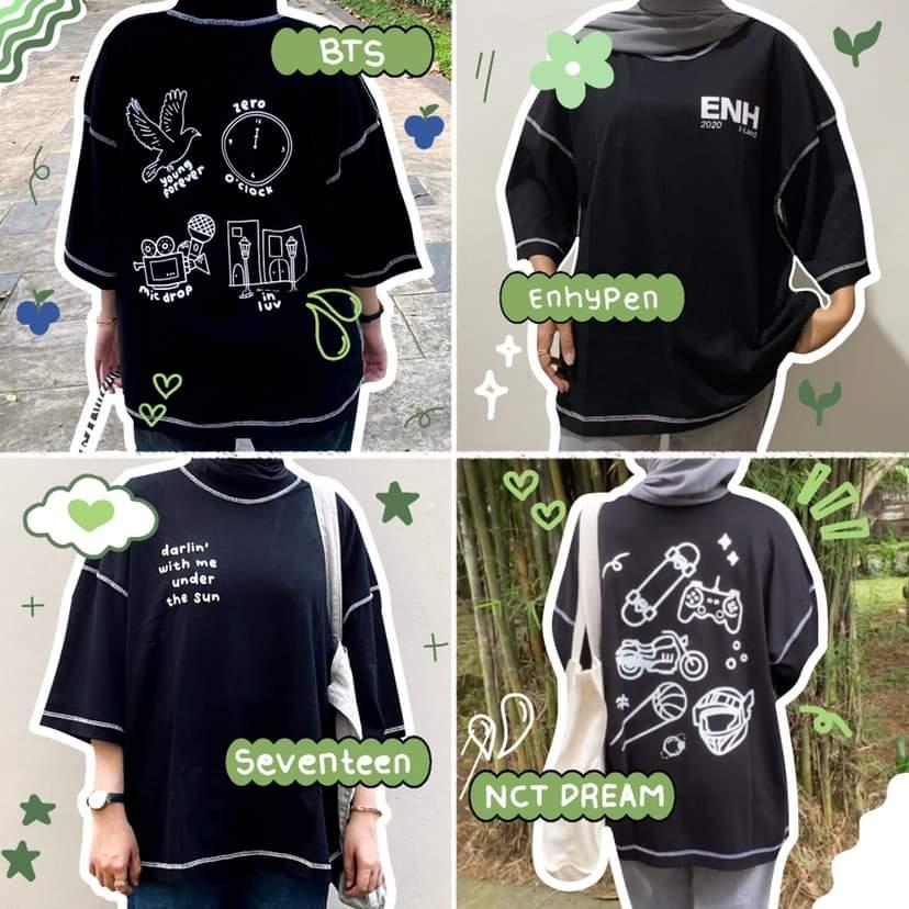 namukstuff's tweet photo. CALLING OUT 📢
carat 💗 army 💜 
nctzen 💚 engene 🖤

OVERSIZE TEE by @namukstuff
PRE ORDER NOW‼️🤩 https://t.co/W50paKrCsB