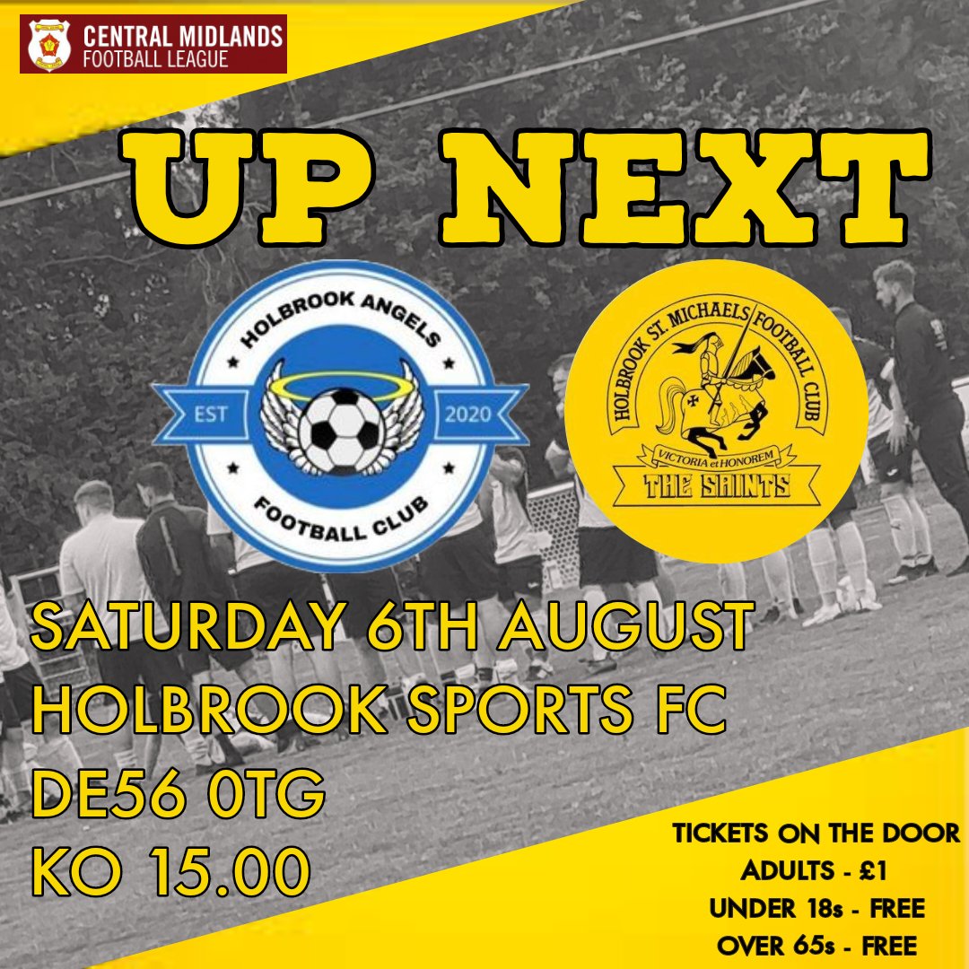 ⚫️🟡Is there any better way to get fired up for a new season than with a local derby. After a 1-1 draw in pre-season their is a lot more on the line this time. Who will get their first points of the season and claim bragging rights? Get down to support the boys and find out.🟡⚫️