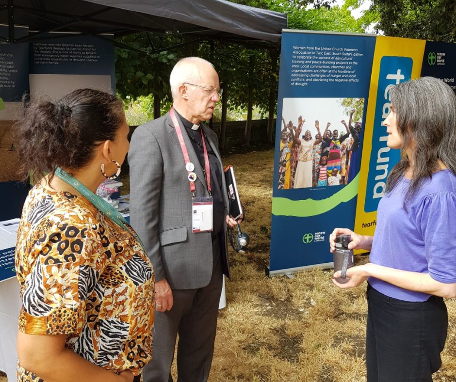 RenewOurWorld_'s tweet photo. Lovely to meet the @JustinWelby at today's #LambethCall on Environment #LambethConference2022 https://t.co/9zqzzJLcWZ